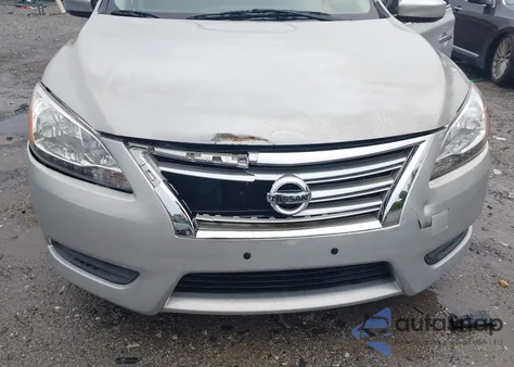 2014 Nissan Sentra Fe+ S/Fe+ Sv/S/Sl/Sr/Sv z USA, uszkodzony, nr VIN 1N4AB7AP5EN853187